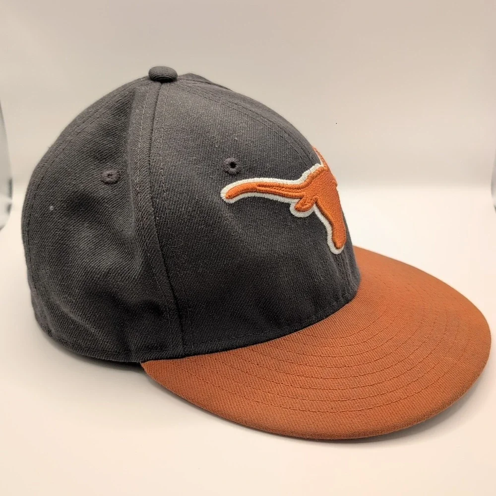 Texas Longhorn Fitted Ball Cap 59FIFTY Measures‎ 7.25